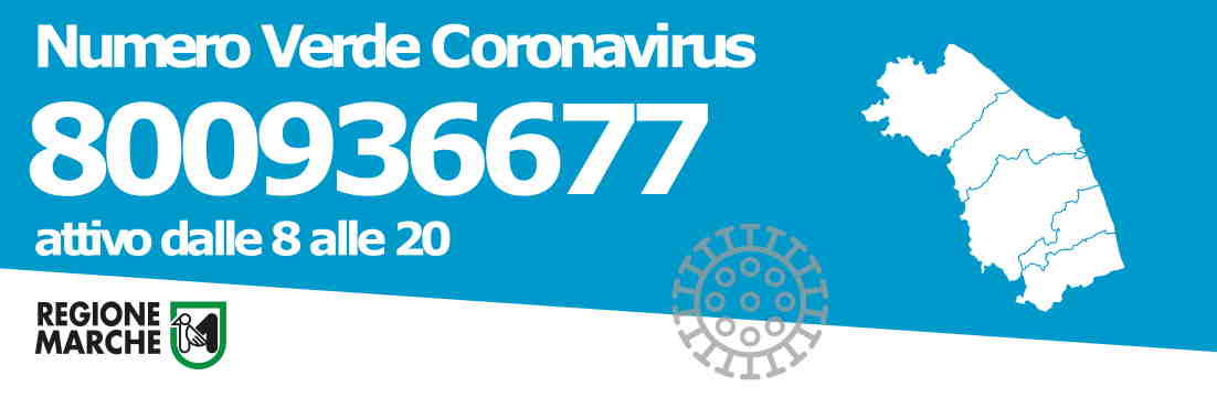 numero verde Coronavirus 800936677 attivo dalle 8 alle 20